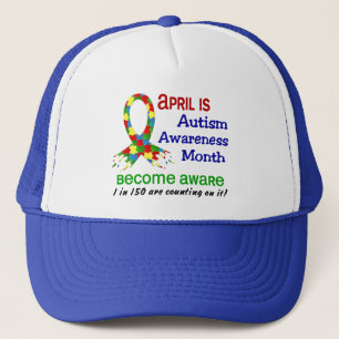 BONÉ MÊS ABRIL DA CONSCIÊNCIA DO AUTISMO