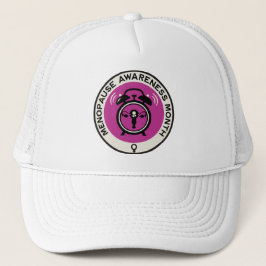 Boné Mês Mundial da Menopausa