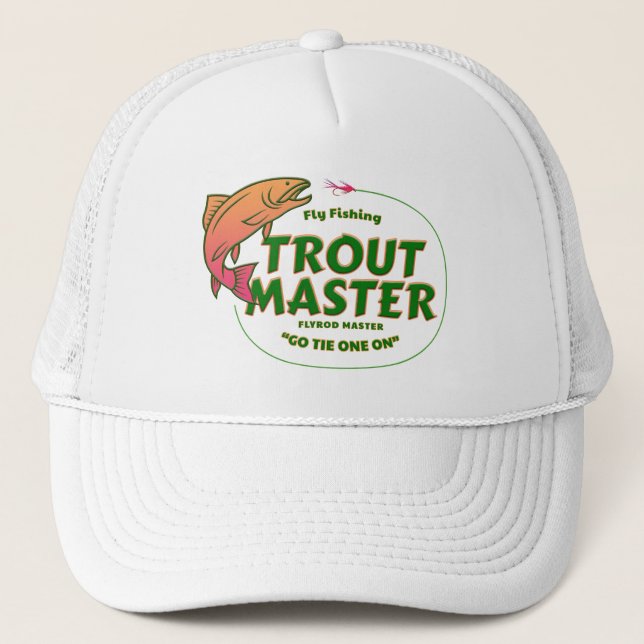 Boné Mestre da Pesca de Truta (Frente)