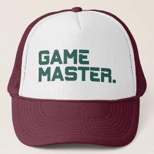 Boné Mestre de Jogo de Tipografia Moderna Masculino