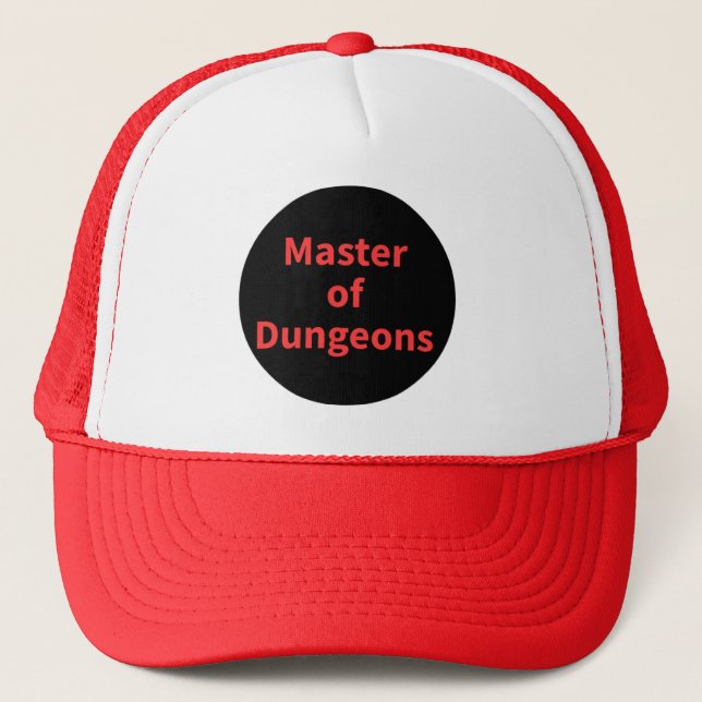 Boné Mestre dos Dungeons (Frente)