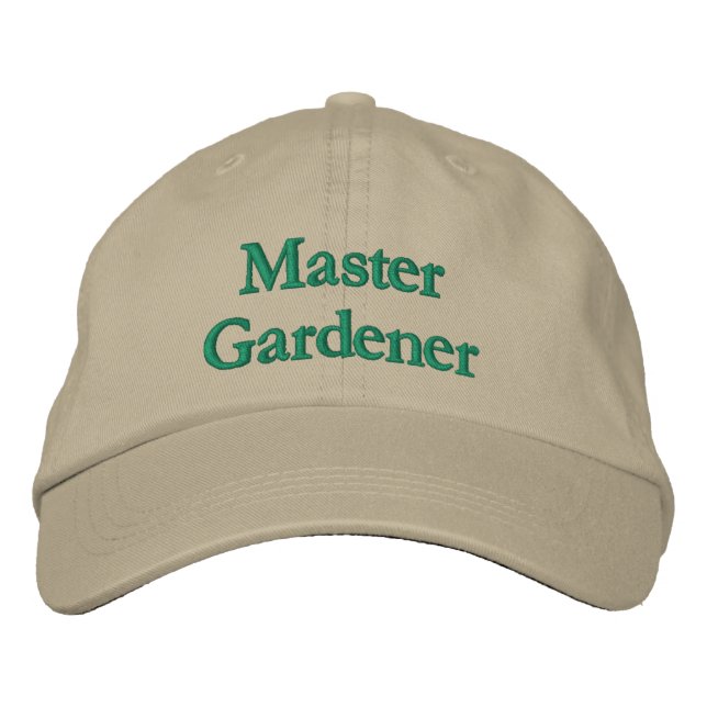 Boné Mestre Gardener (Frente)