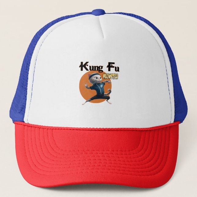 Boné Mestre Meow do Kung Fu (Frente)
