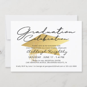 Boné Metálico Elegante de Script Dourado Preto p