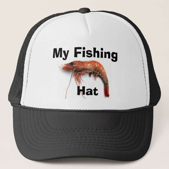 Boné Meu chapéu da pesca (Frente)