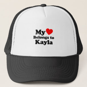 Boné Meu Coração Pertence a Kayla