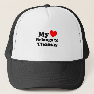Boné Meu Coração Pertence a Thomas