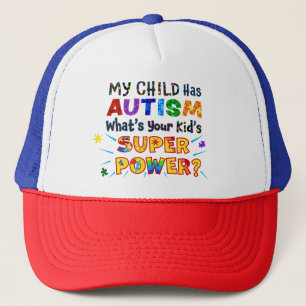 Boné Meu filho tem AUTISMO Qual é o SUPER PODER do seu