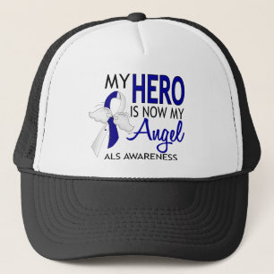 Boné Meu herói é meu ALS do anjo