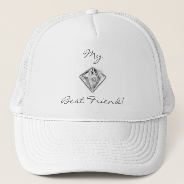 Boné Meu melhor amigo Diamond Hat (Frente)