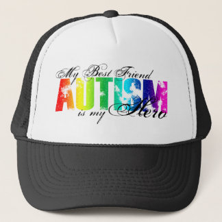 Boné Meu melhor amigo meu herói - autismo