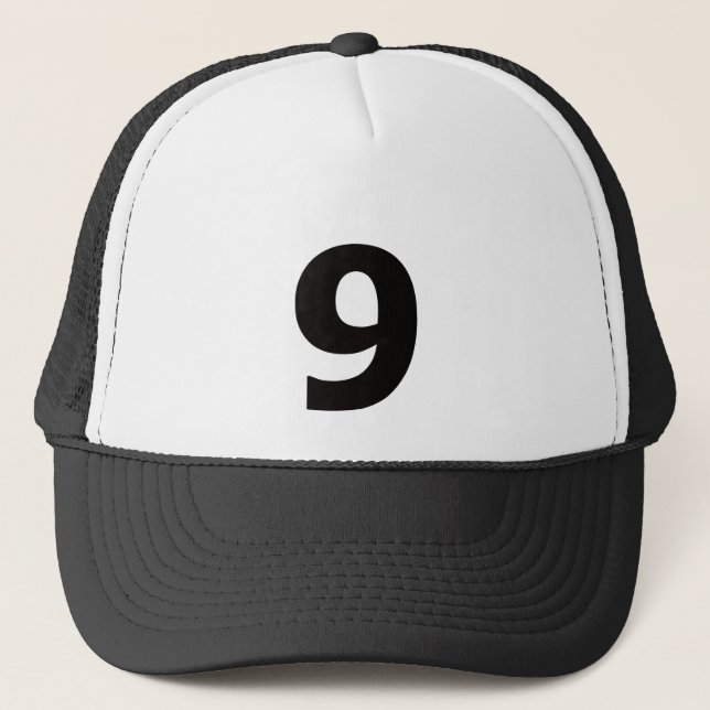 Boné Meu número é 9! (Frente)