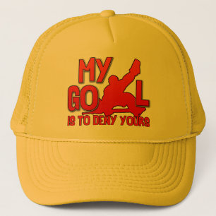 Boné Meu objetivo, Goalie do hóquei