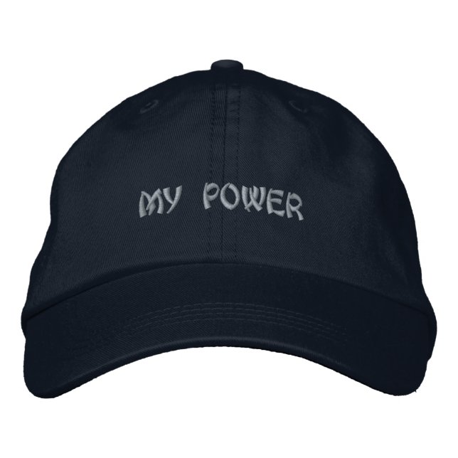 Boné Meu poder Meu nível de confiança é Legal (Frente)