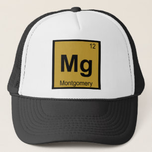 Boné Mg - Tabela Periódica de Química da Cidade de Mont