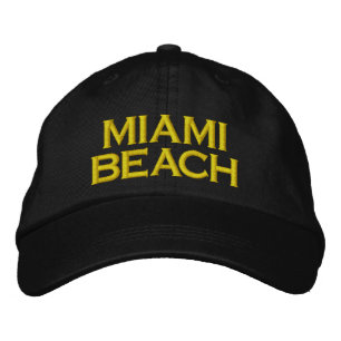 BONÉ MIAMI BEACH FLORIDA HAT