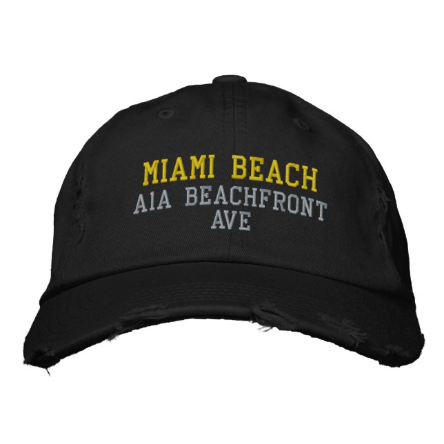 BONÉ MIAMI BEACH HAT (Frente)