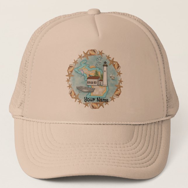 Boné Michigan Shells Lighthouse hat (Frente)