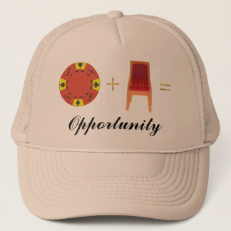 Boné Microplaqueta e uma cadeira