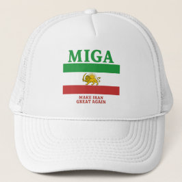 Boné MIGA Hat – Make Iran Great Again Cap.