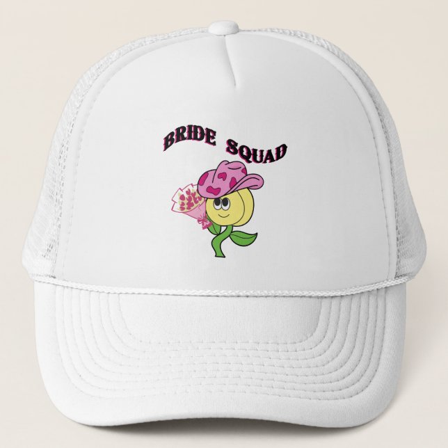 Boné Mikitiez cowboy bridesquad june noiva (Frente)