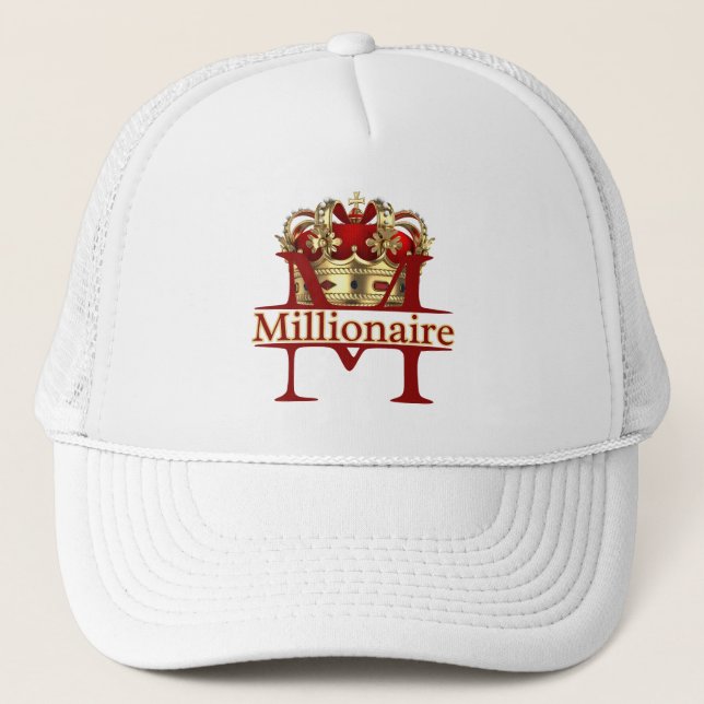 Boné Milionário Atingiu a Coroa Eterno Royalties (Frente)