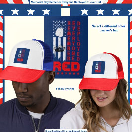 Boné Militar - Dia Memorial Lembre-Se De Todos Implanta