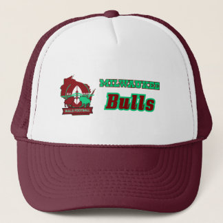 Boné Milwaukee Bulls Maroon/White Trucker Hat