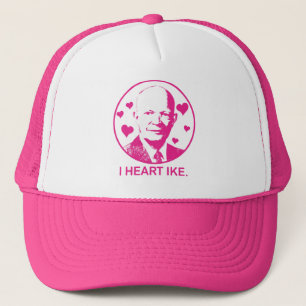 Boné Mim chapéu de Ike do coração