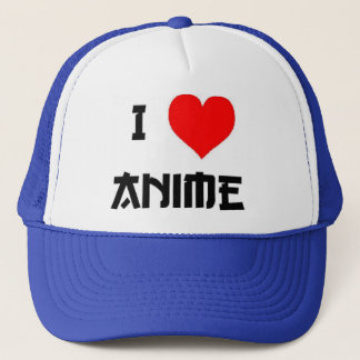 Boné Mim chapéu do camionista do Anime do coração