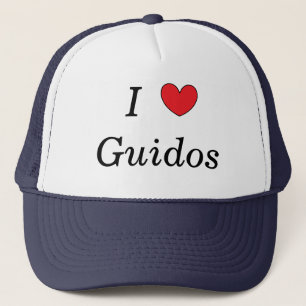 Boné mim chapéu dos guidos do coração