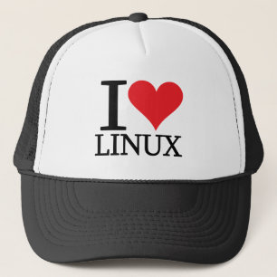 Boné Mim coração Linux