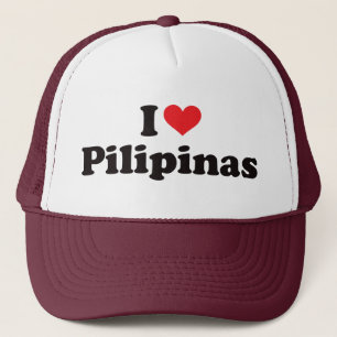 Boné Mim coração Pilipinas