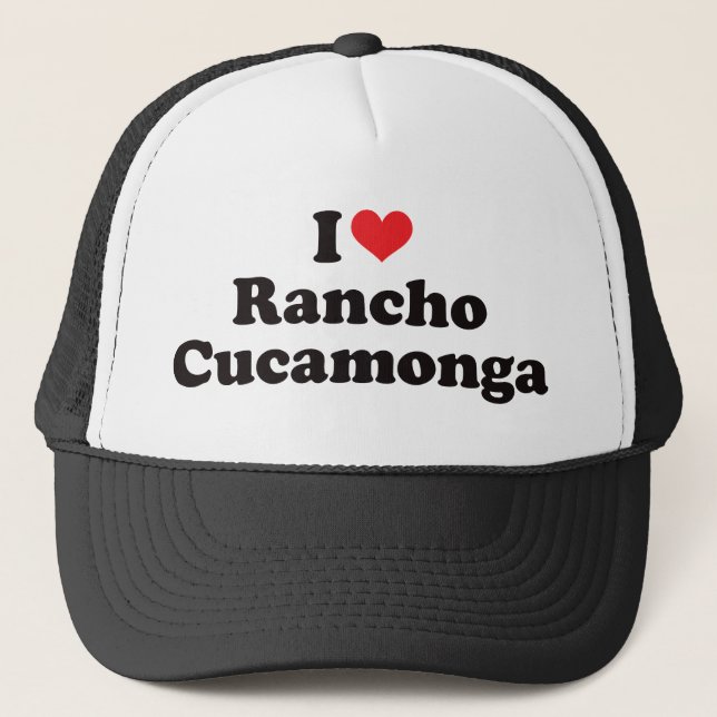 Boné Mim coração Rancho Cucamonga (Frente)