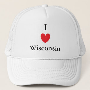 Boné Mim coração Wisconsin