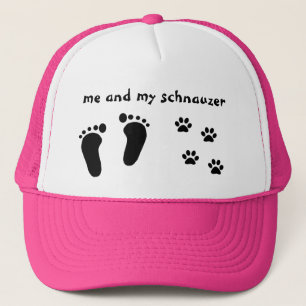 Boné Mim e meu Schnauzer