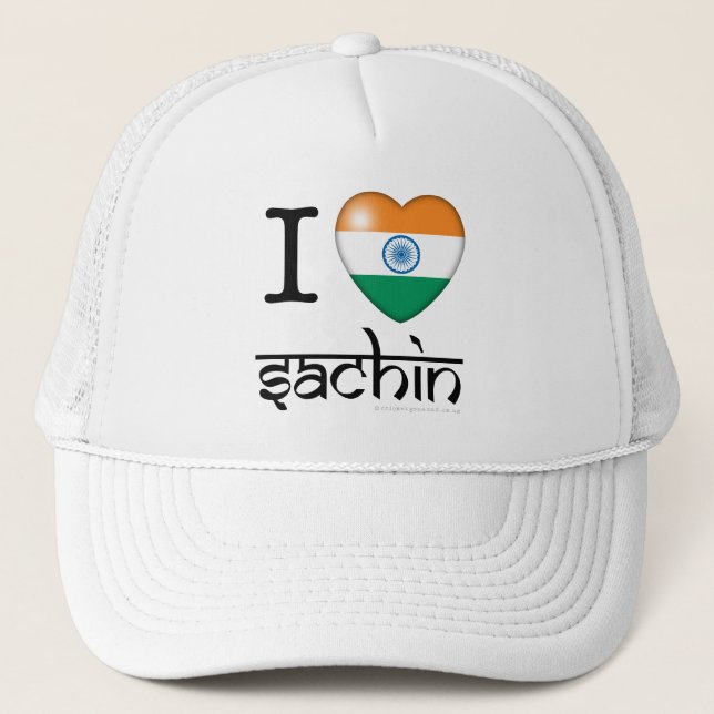Boné Mim lLove Sachin (Tendulkar) (Frente)