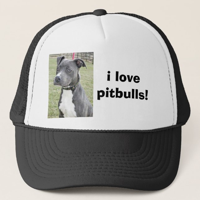 Boné mim lovepitbulls! (Frente)