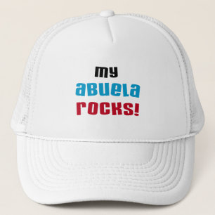 Boné Minha Abuela Rocks T-shirts e presentes