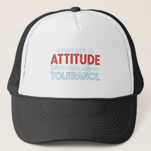 Boné Minha Atitude Depende Da Sua Tolerância