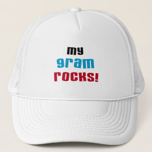 Boné Minha avó Rocks T-shirts e presentes