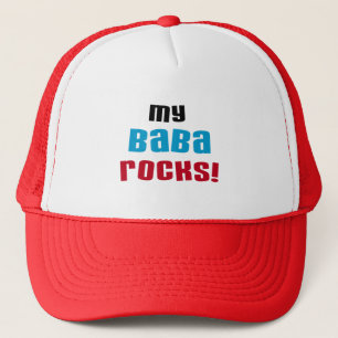 Boné Minha Baba Rocks T-shirts e presentes