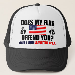 Boné Minha bandeira ofende-o?
