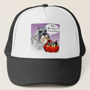 Boné Miniatura Schnauzer Halloween Candy