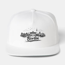 Minimalist Berlin Germany Cityscape Art