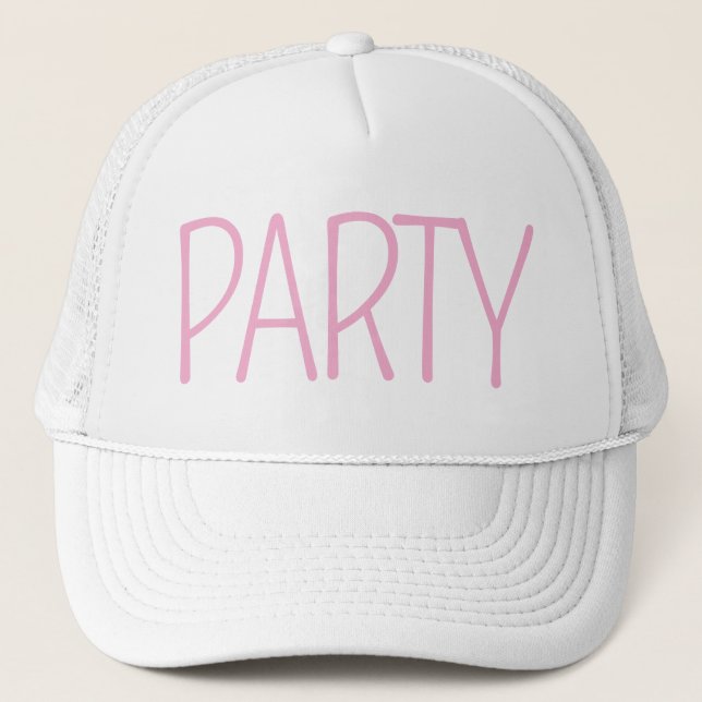 Boné Minimalist Bridesmaid Party Hat (Frente)