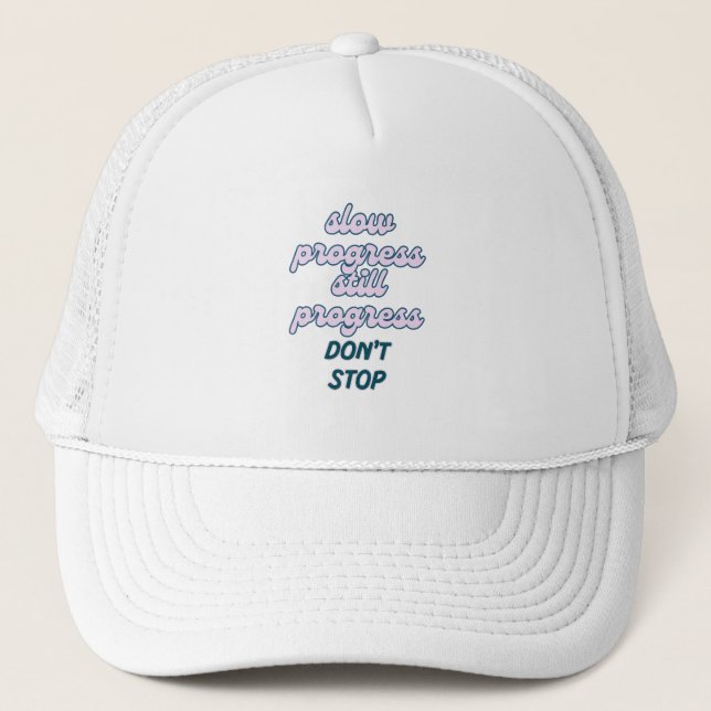 Boné Minimalist Motivational Quote Baseball Cap (Frente)