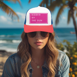 Boné Minimalist Personalized Kissed by the Sun