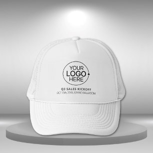 Boné Minimalista Adicionar seu Marketing de logotipo Pe
