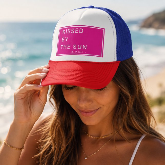 Boné Minimalista Personalizado Beijado pelo Sol (Criador carregado)
